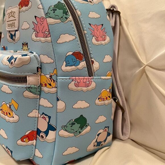 Loungefly X Pokemon Sleeping in the Clouds Backpack NWT ⛅️ - Picture 4 of 8